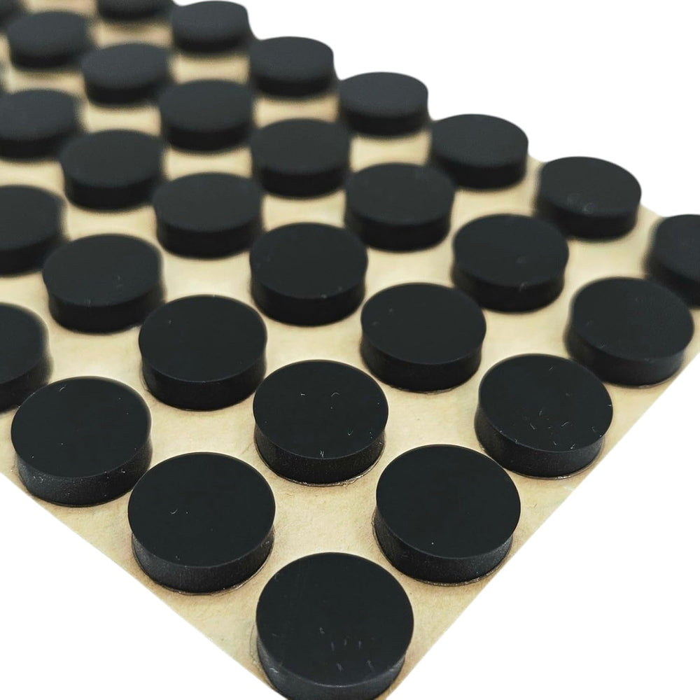 Pure Silicone Bumpers with High Strength Adhesive, 10x3mm (3/8 x 1/8) (1000, ...