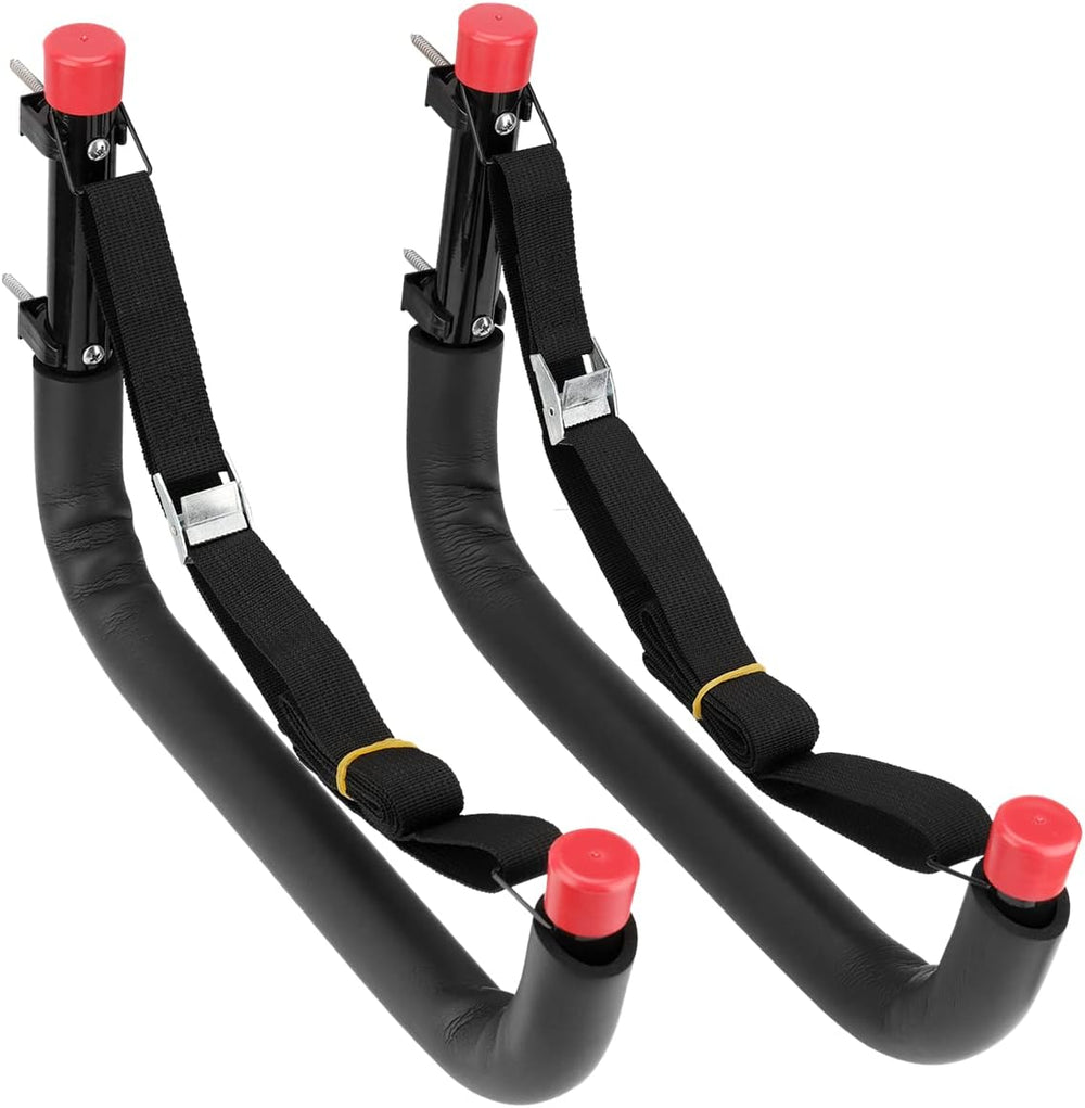 Heavy Duty Garage Storage Hooks, 13 Inch Arm Large Wall Mount Hanger with EVA...