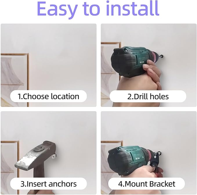 30 Pack Heavy Duty Steel Storage Hooks