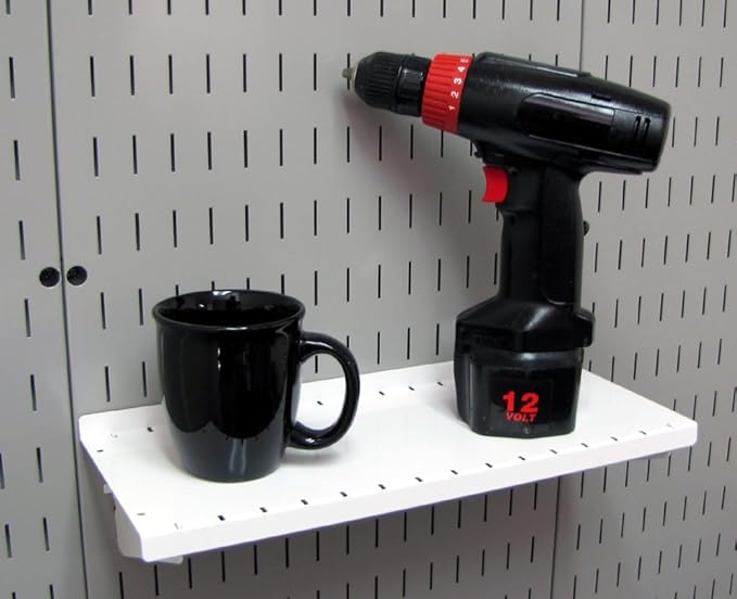 Wall Control Pegboard Organizer 4 ft. Metal Pegboard Standard Tool Storage Kit