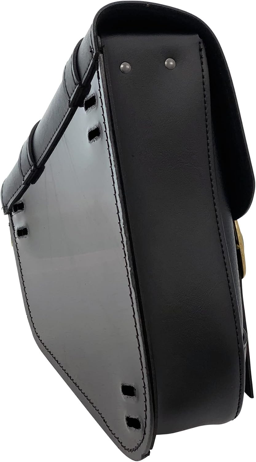 Dowco Willie & Max Black Jack Swingarm Bag - Black Buckle - Triangulated ...