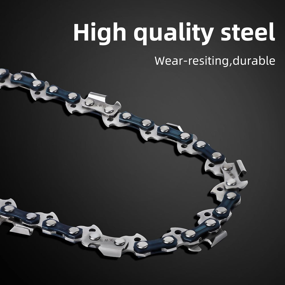 5 Pack 18 Inch Chainsaw Chain 68 Drive Links .063" Gauge, .325" Pit...