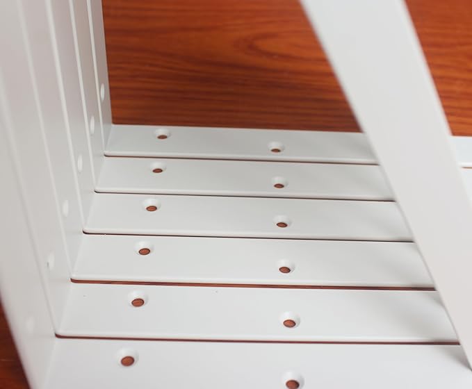 12 Pack L16 x H 10" White Heavy Duty Shelf Brackets