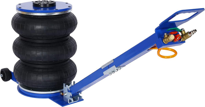 5T Triple Bag Air Jack 11000lbs Pneumatic Jack 3s Fast Lift Up 16in Airbag Jack