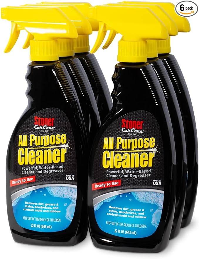 Stoner Car Care 92694-6PK All Purpose Cleaner Powerful Water-Based Cleaner and