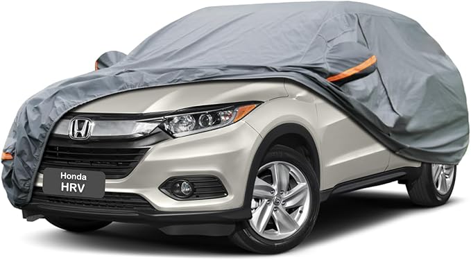 Premium Car Cover Custom Fit Honda HRV HR-V, 16 Layers Heavy Duty Car Cover