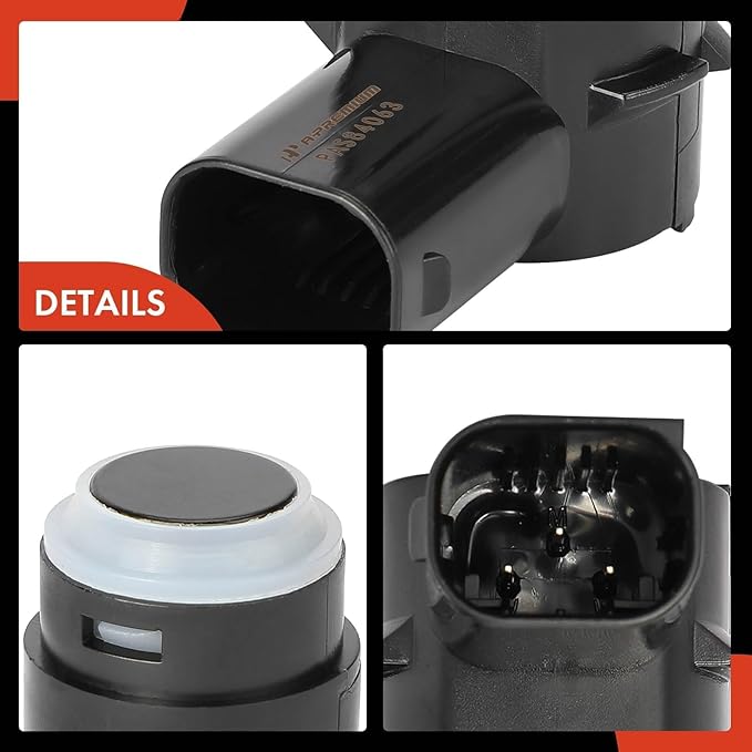 A-Premium 4-PC Rear PDC Reverse Backup Parking Aid Assist Sensor Compatible