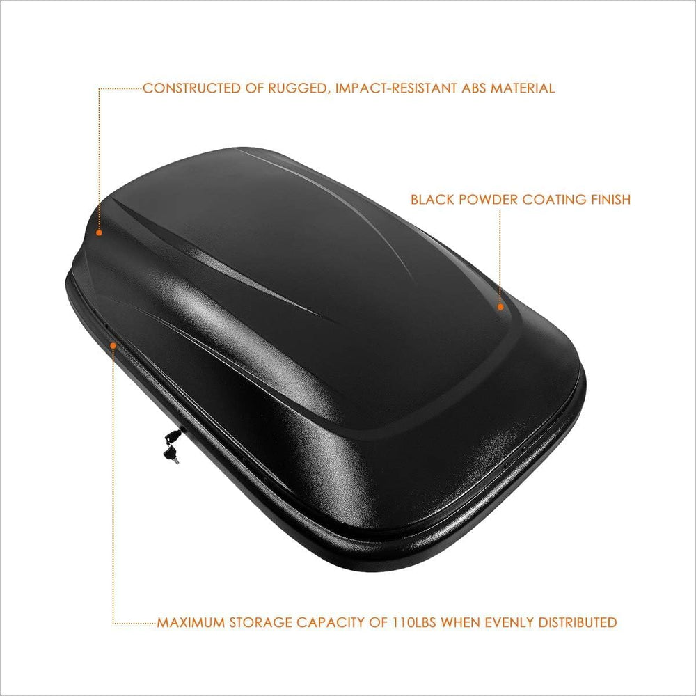 Rooftop Cargo Carrier for Car Storage - Roof Rack Style Carrier - Heavy Duty ...