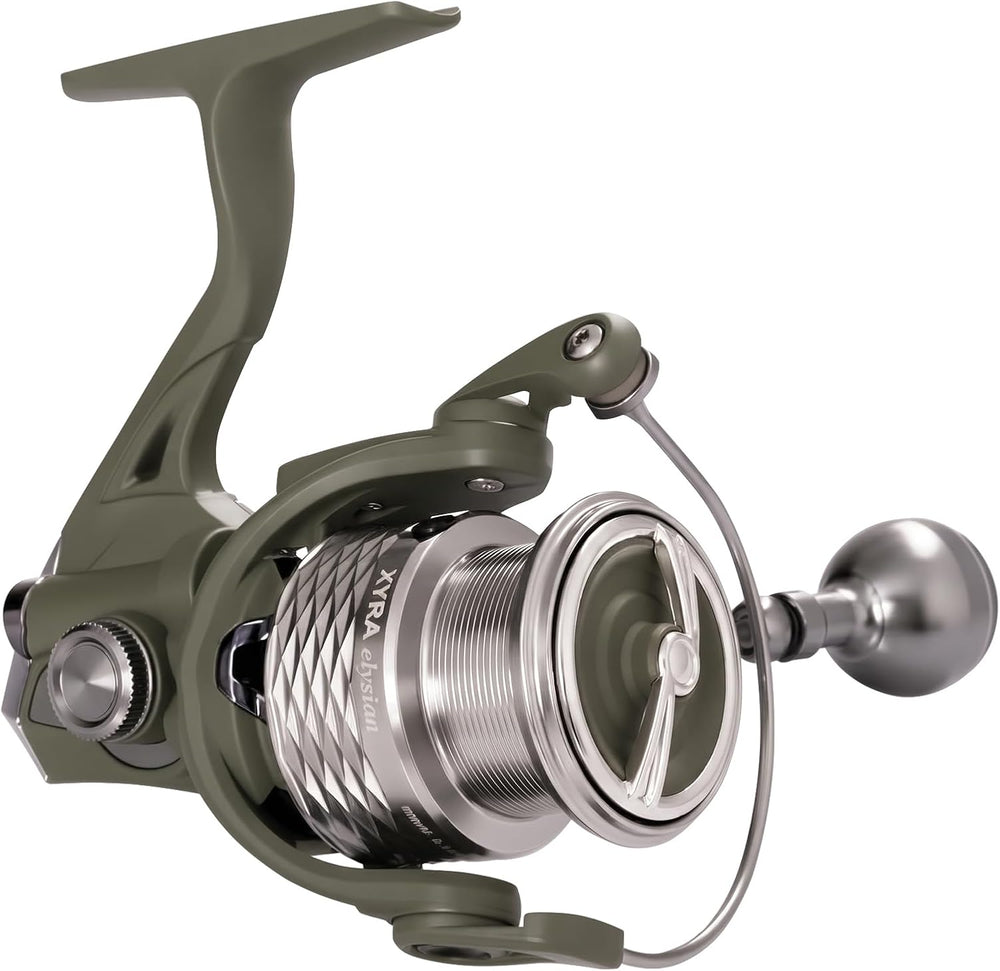 XYRA Spinning Reel, Carbon Fiber Body, 15 lb Max Drag, 7+1BB, Size 3000