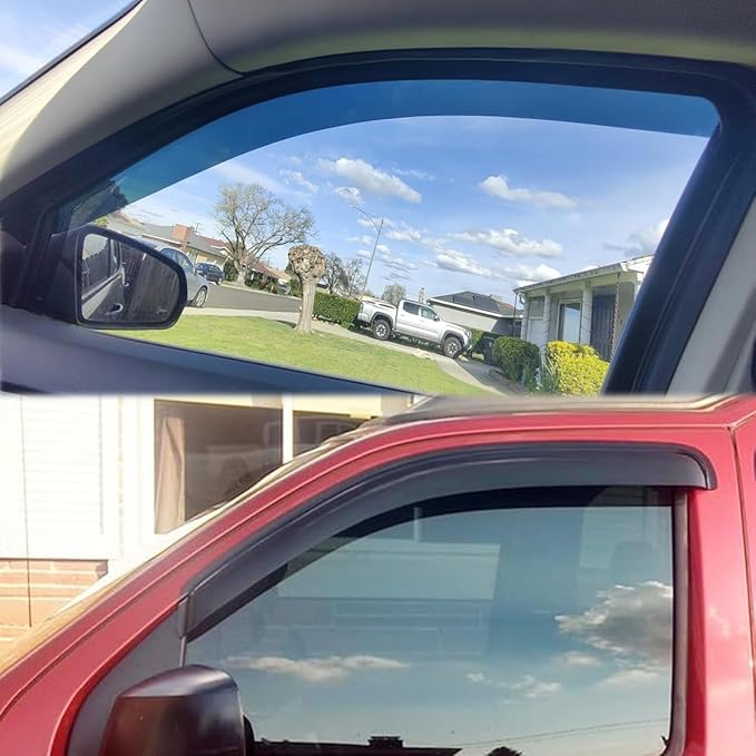 Side Window Visors Wind Deflector Set fit