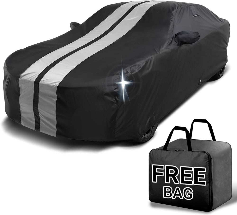 iCarCover Car Cover Waterproof All Weather for 1990-1994 Chevy Lumina Coupe