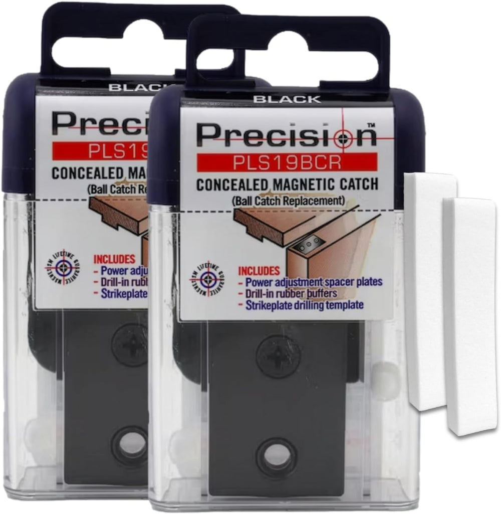 Magnetic Door Catch, Ball Catch Replacement Hardware for Closet or Double Doo...