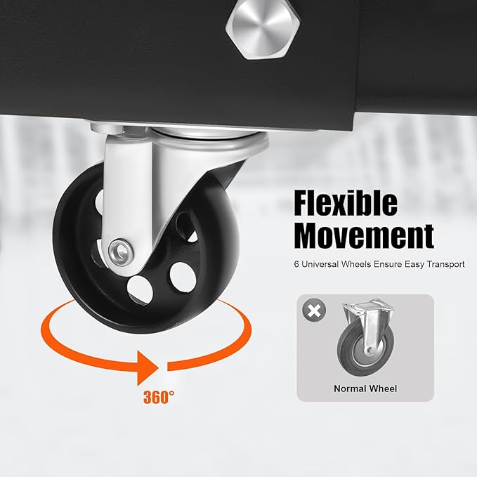 LOYALHEARTDY 2 Ton Hydraulic Engine Hoist, Folding Engine Lift