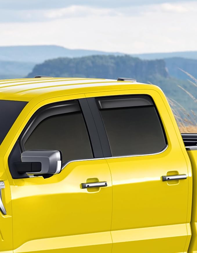 in-Channel Window Rain Guards Fit