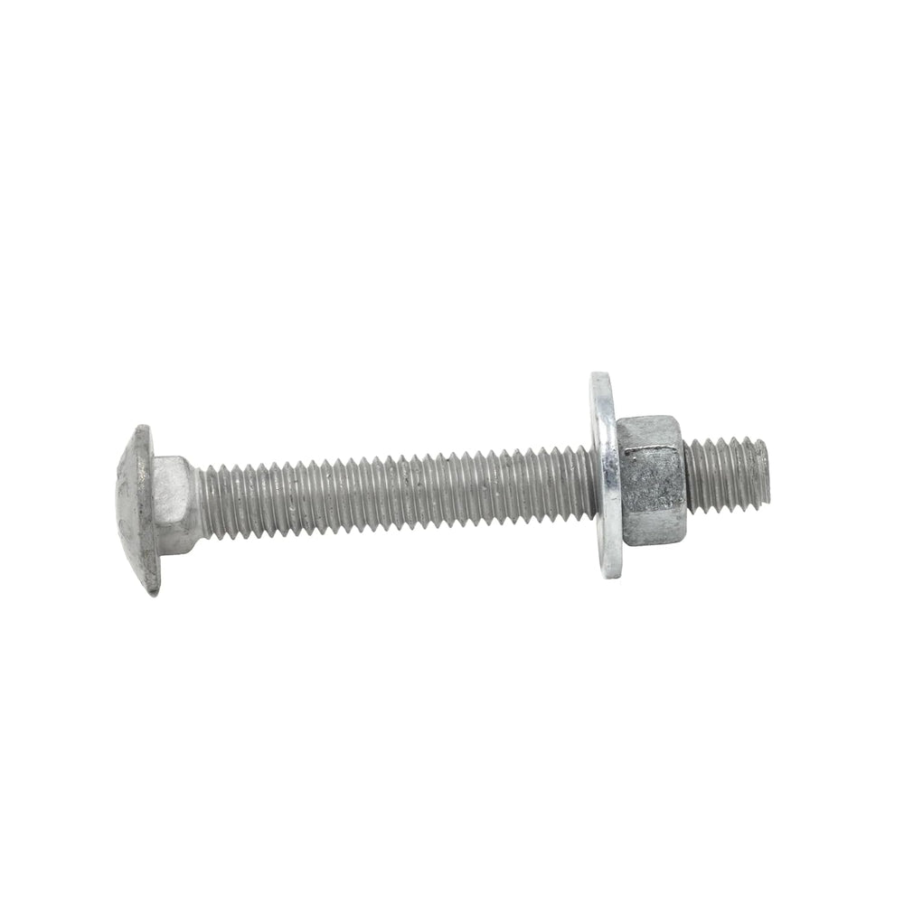 1/2"-13 x 6 (25 Sets) Hot Dipped Galvanized Carriage Bolt Kit for Exteri...