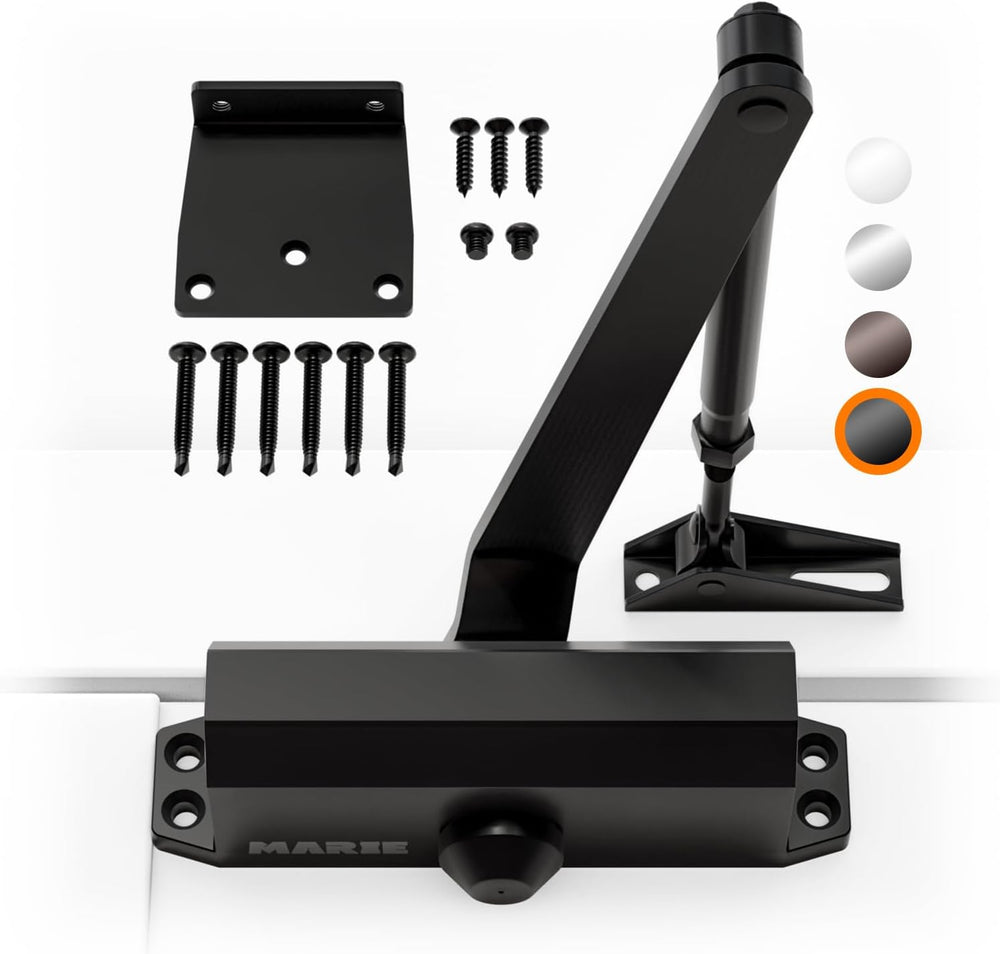 Marie Hold Open Door Closer Adjustable Automatic Size 3 Door Closer for 88-14...