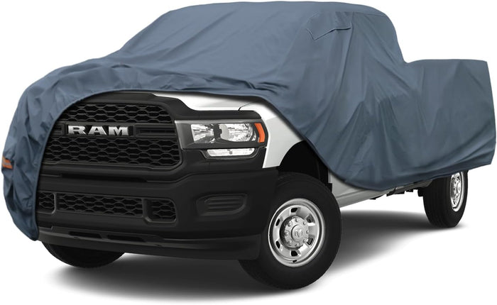 16 Layers Large Truck Cover Waterproof All Weater, Heavy Duty Pickup Truck Cover