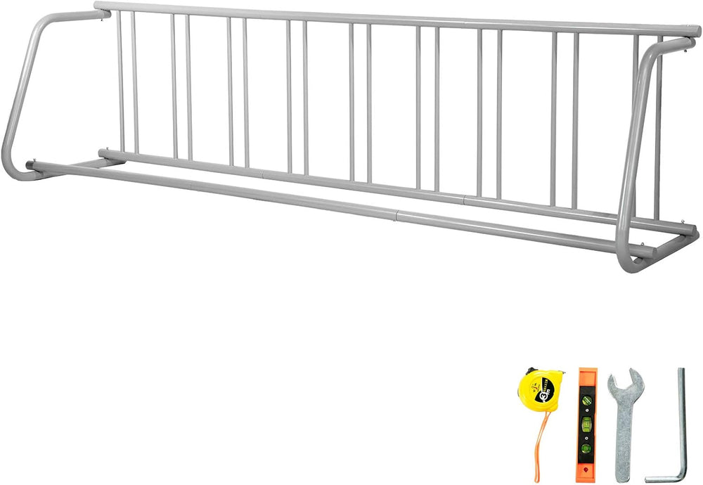 BestEquip 111" Length Floor Bike Rack, 9 Holders All-Steel Grid Bike Rack