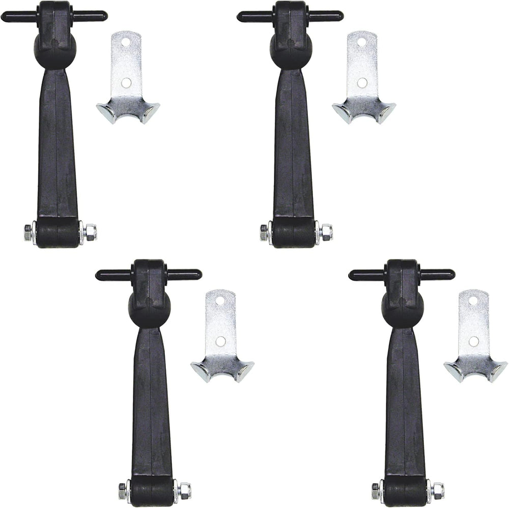 Buyers Products WJ2084 Rubber Hood Latch Kit, 4 Pack, 7-7/8 Inches