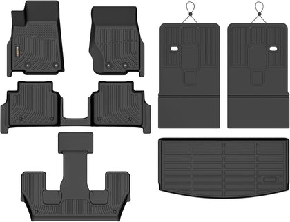 Floor Mats for Jeep Grand Cherokee L 2021-2026 6-Seater