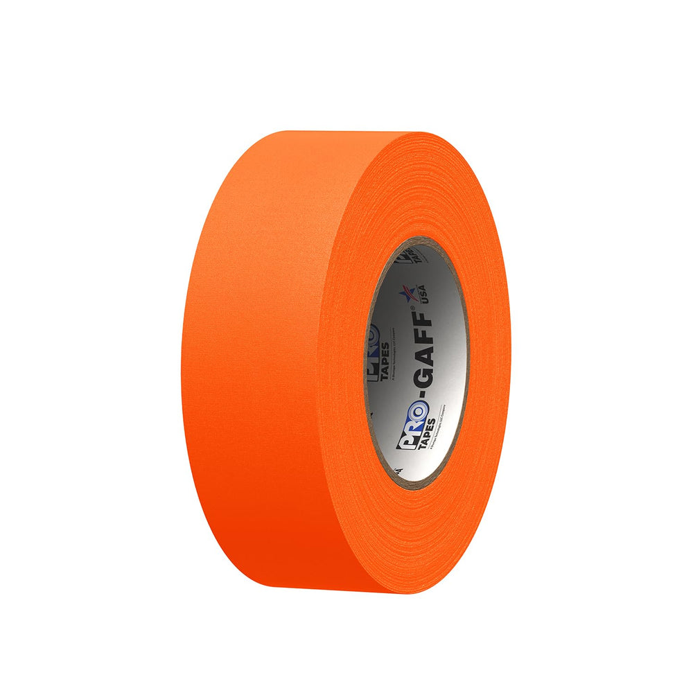 2" Width ProTapes Pro Gaff Premium Matte Cloth Gaffer's Tape With Ru...
