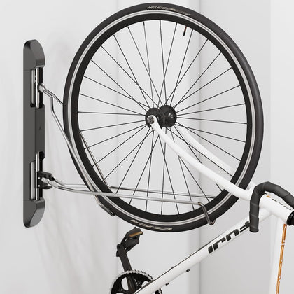 Unbound Bike Storage Rack: Swivel Wall Mount