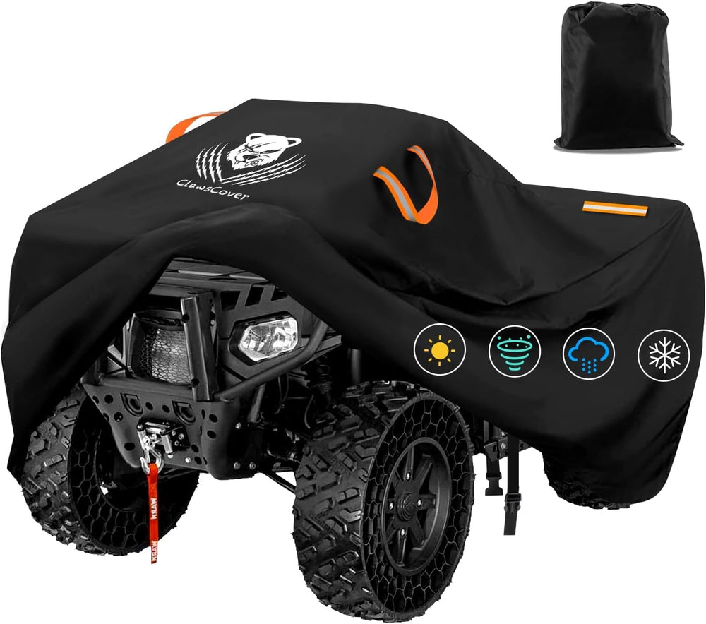 ATV Covers Waterproof Outdoor Heavy Duty,Rip-stop Polyester,Secure Buckles | ...