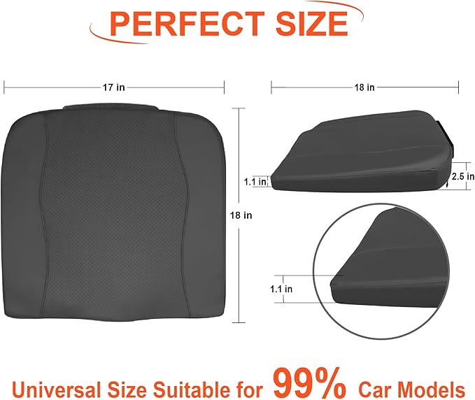 Car Seat Cushion, Comfort Memory Foam Car Cushions