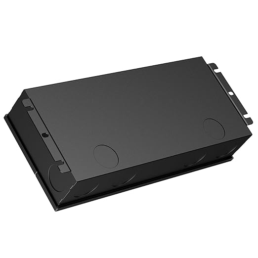 EMITEVER Dimmable Led Driver, 80W AC 110V-277V to DC 24V Transformer, 5-in-1
