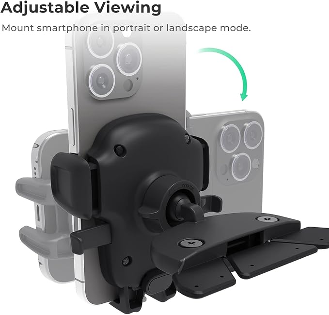 Kenu Airframe Pro Universal Car Phone Mount + iOttie Easy One Touch 5 CD Slot