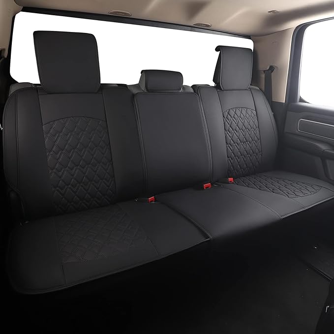 JOJOBAY Car Seat Covers for Dodge Ram Full Set, Fit Ram 2009-2023 (5 PCS)
