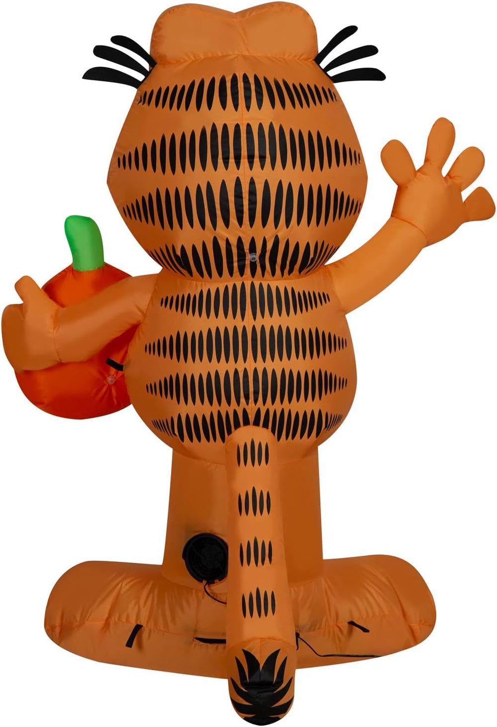 Gemmy Garfield Halloween Inflatable, 3.5 Ft Tall Lighted Yard Decoration with...