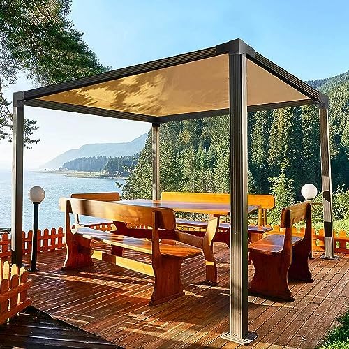 Pergola Brackets Kit for 4x4 Wood Beams, 3.58'' x 3.58'', 4 Pack