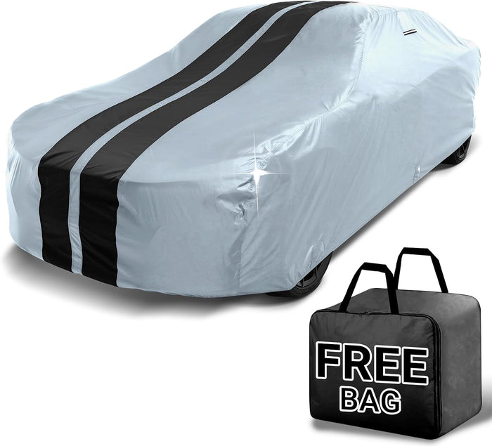 iCarCover Custom Car Cover for Chevy Monza 2+2, Hatchback Waterproof All