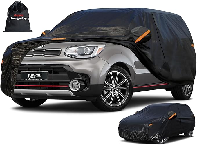 Kayme 7 Layers SUV Car Cover Custom Fit