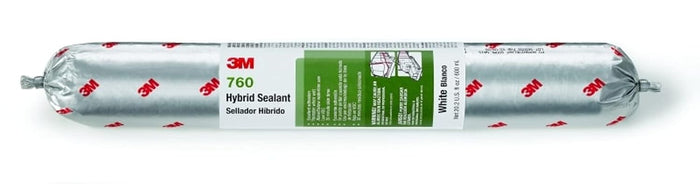 3M Adhesive Sealant 760 UV, Black, 600 mL, Sausage Pack, 1 Each
