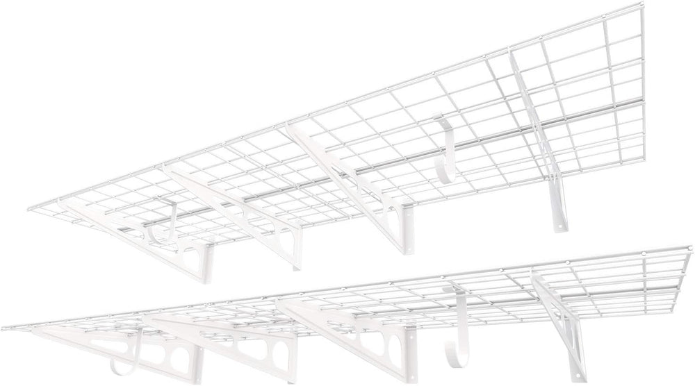 FLEXIMOUNTS 2-Pack 2x6ft Garage Shelving
