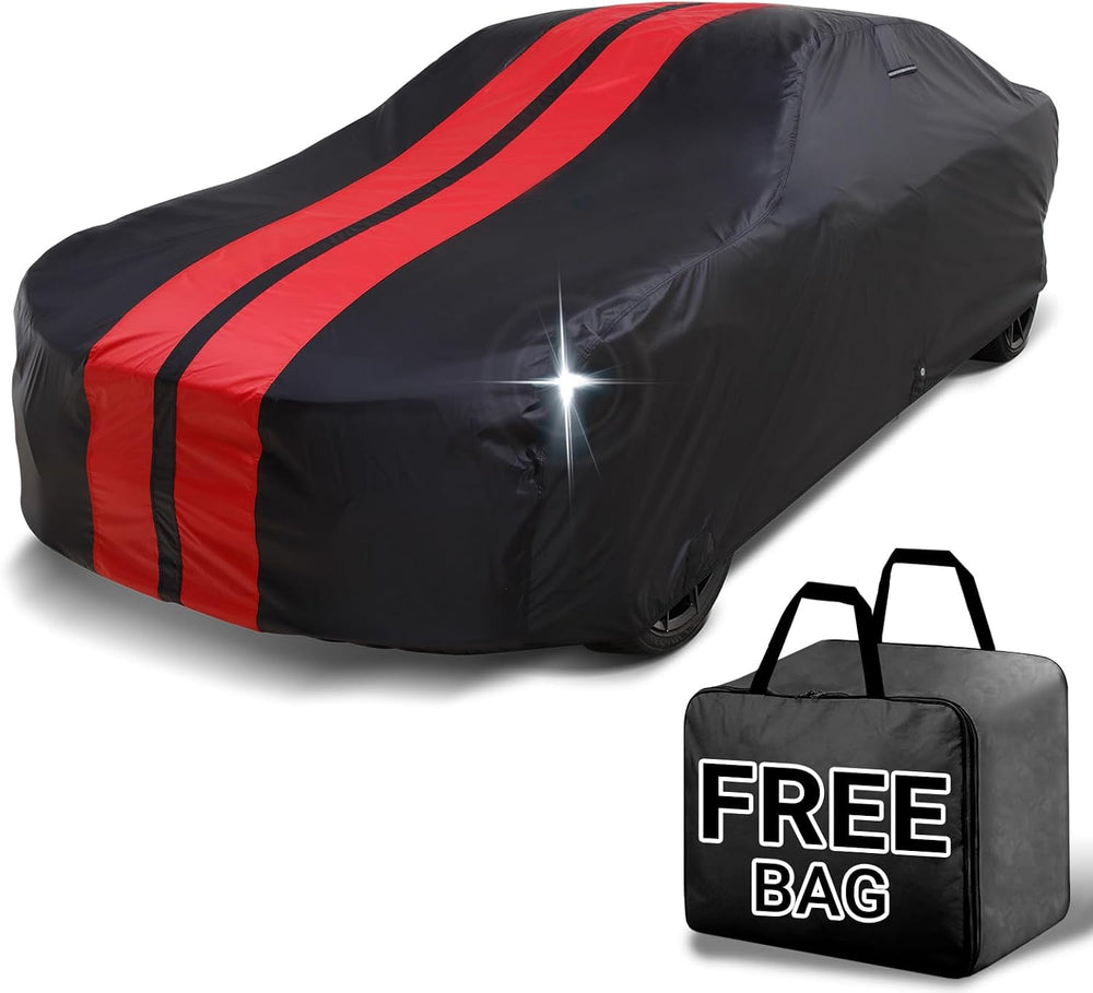iCarCover Car Cover Waterproof All Weather for 2004-18 Chevy Aveo Hatchback
