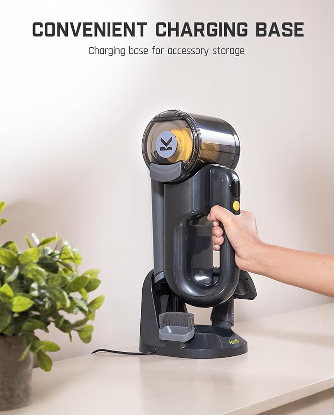 Fanttik Fold V10 Ultra Deluxe Handheld Vacuum Cordless, 17kPa Suction Power