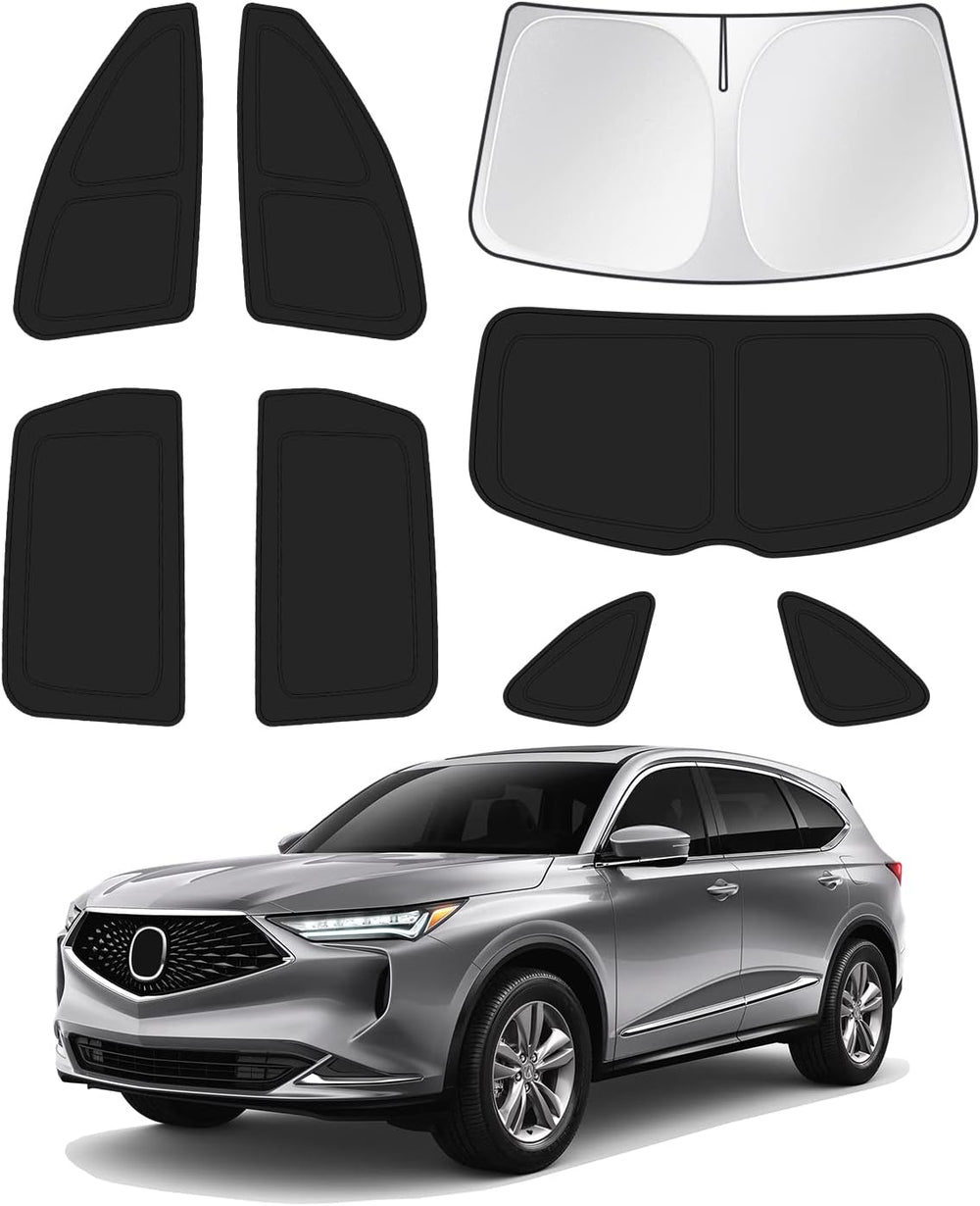 Sunshade for 2021-2025 2026 Acura MDX Accessories Windshield Sun Shade Side (...
