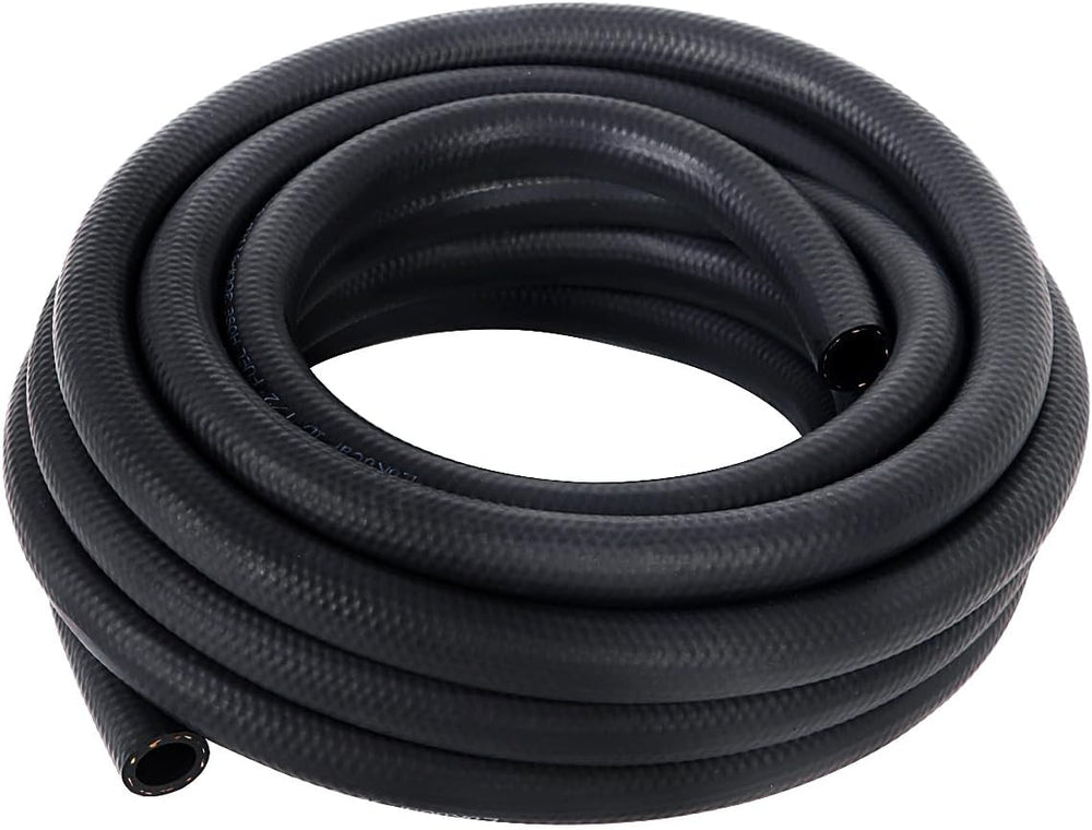 LokoCar Rubber Fuel Hose Line Push Lock 1/2" ID SAE 30R7 NBR 25ft 300PSI...