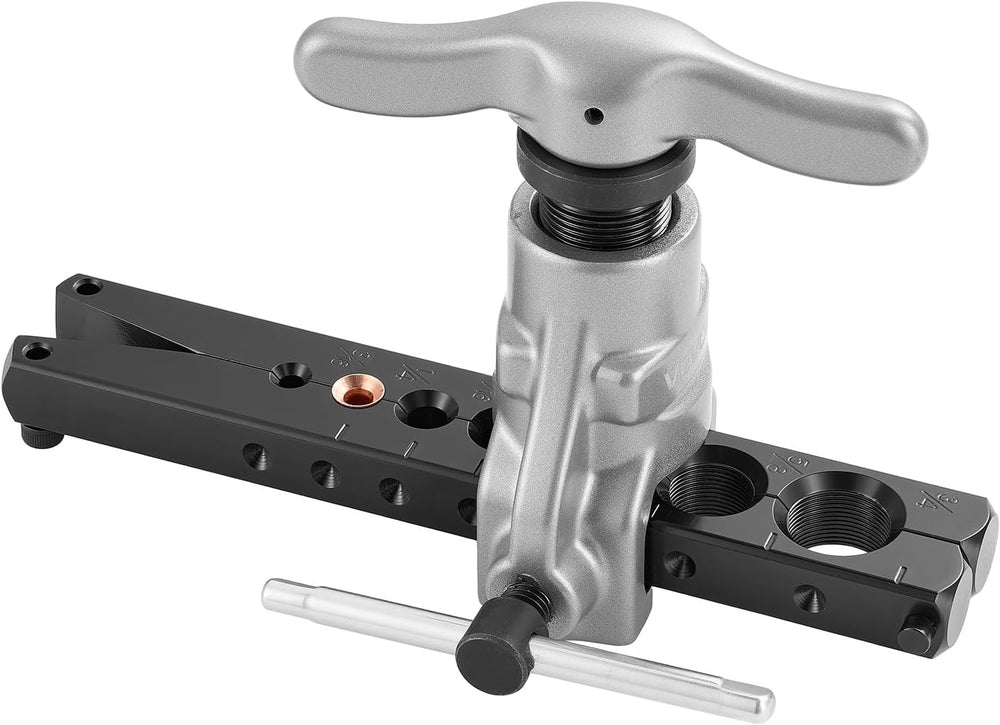 VEVOR Flaring Tool HVAC, 45° Eccentric Single Flaring Tool for 3/16" - 3...