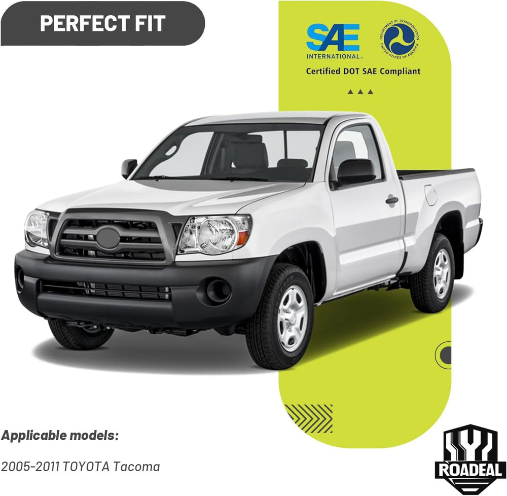 Headlights W/Bulbs for 2005 2006 2007 2008 2009 2010 2011 Toyota Tacoma Halog...