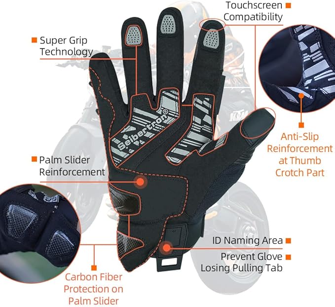 Seibertron SPS Series Touchscreen Motorcycle Motocross BMX ATV MTB Bicycle