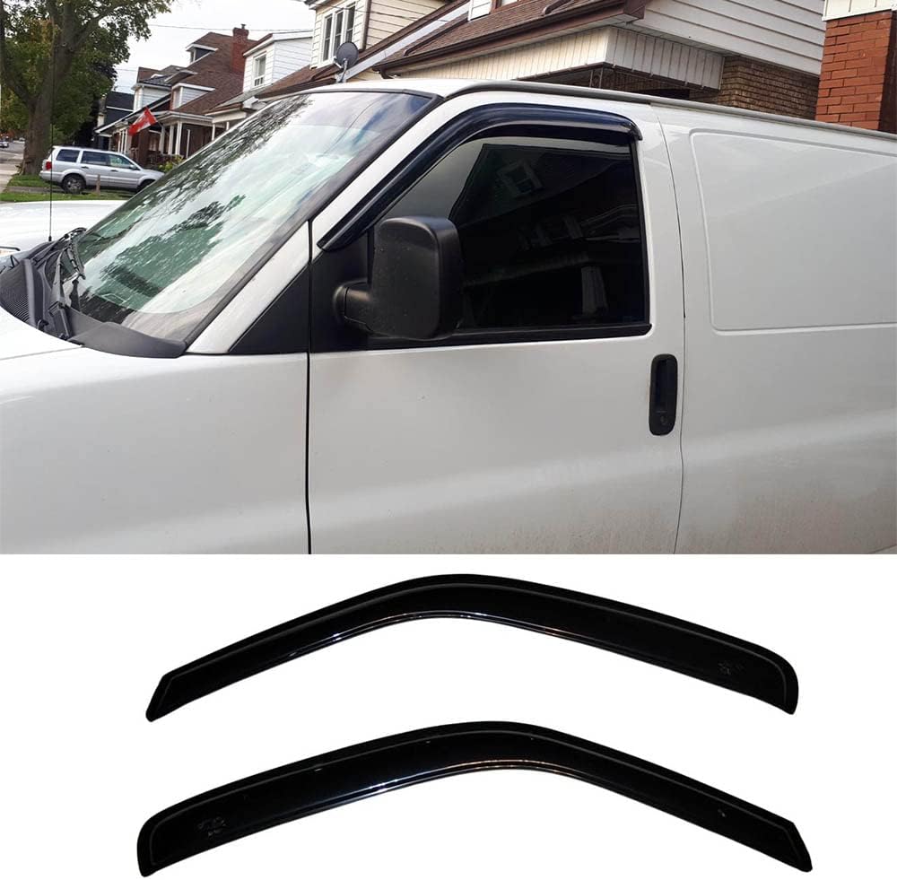 92455 Side Window Wind Deflector, Window Visor fit