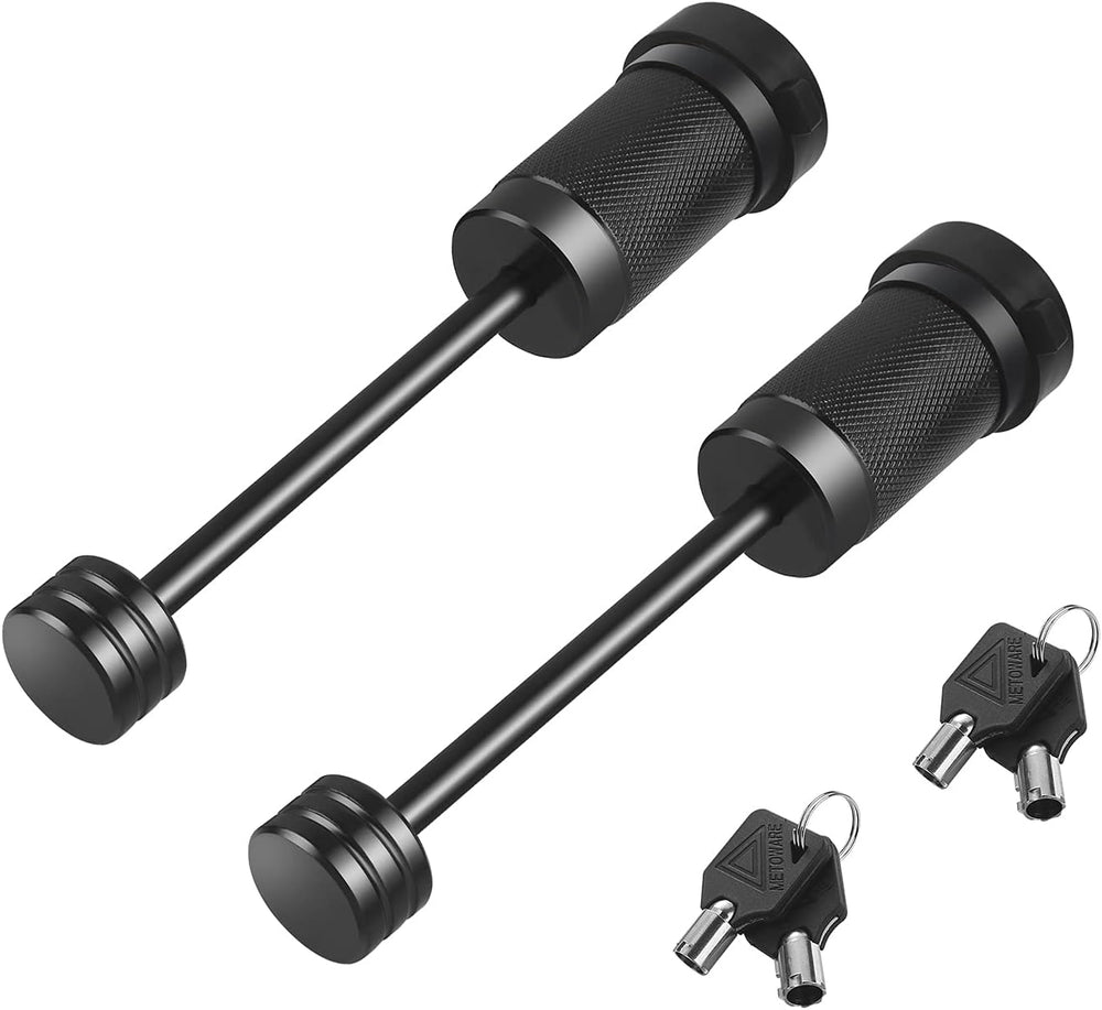 METOWARE Trailer Tongue Coupler Lock 1/4" Dia, 3-1/2" Span, Trailer...