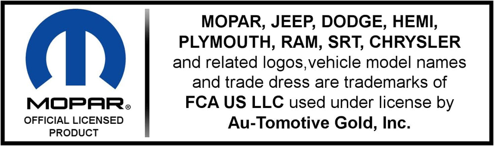 Au-Tomotive Gold Inc. Officially Licensed OEM Chrome Logo Trailer Hitch Plug ...
