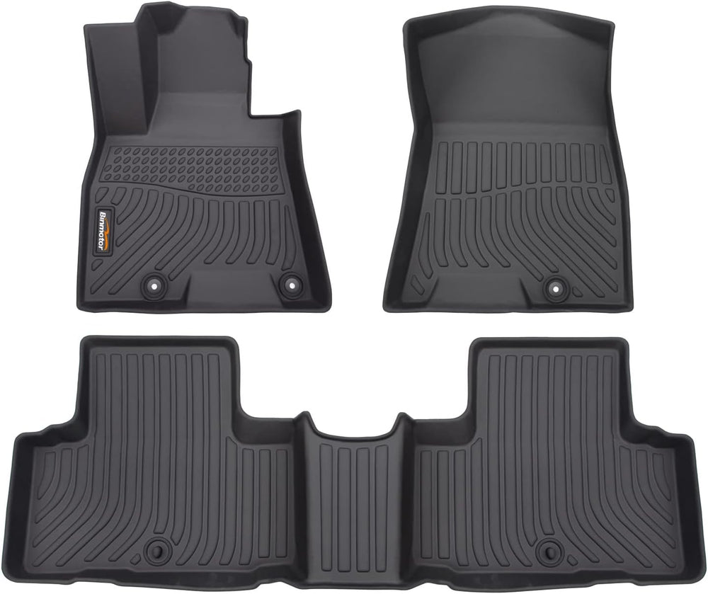 Binmotor-Floor Mats Custom for for Genesis GV80 2021-2025 5-Seater, 1st &...