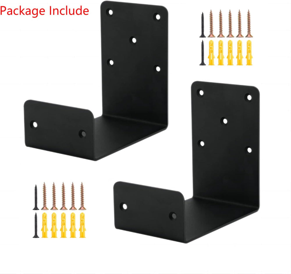 Heavy Duty Mantel Brackets，Floating Shelf Fireplace Bracket，U-Shaped Beam-Sty...