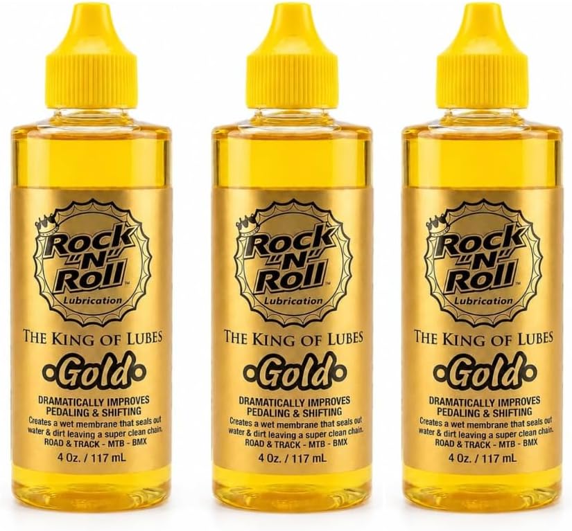 Rock N Roll Gold Chain Lubricant, 4 Ounce (3 Pack)